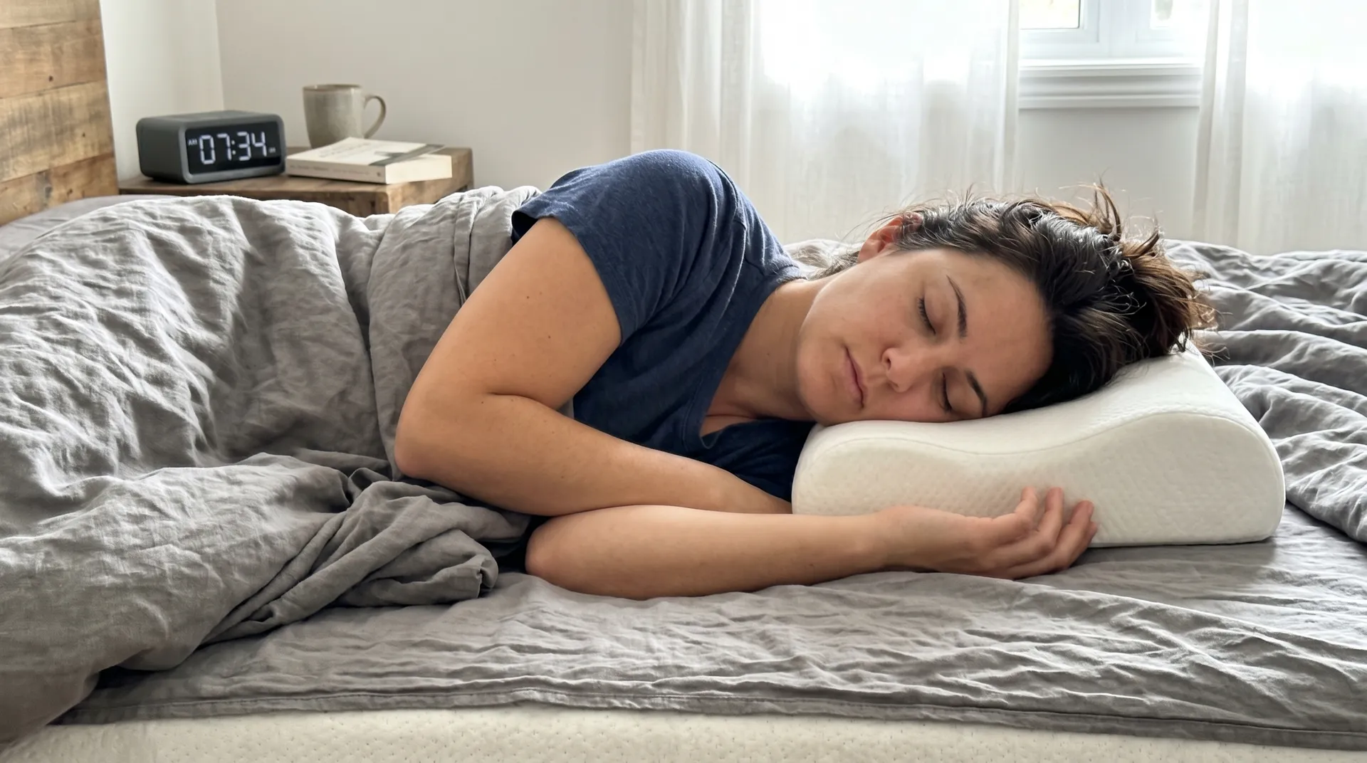 Hjerne under REM-søvn med elektrisk aktivitet