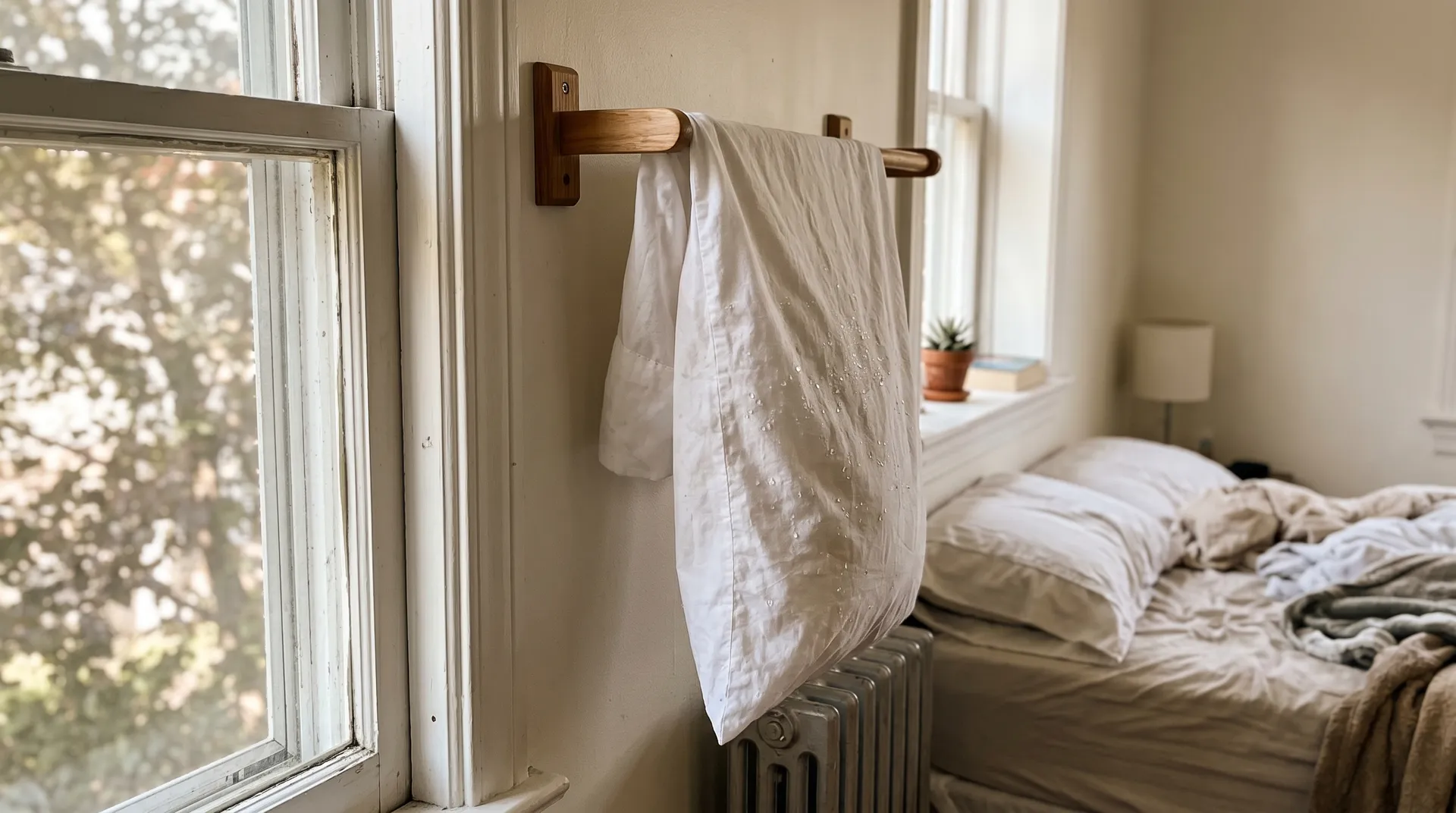 Korrekt tørreteknik forhindrer skimmel og forlænger pudelevetid