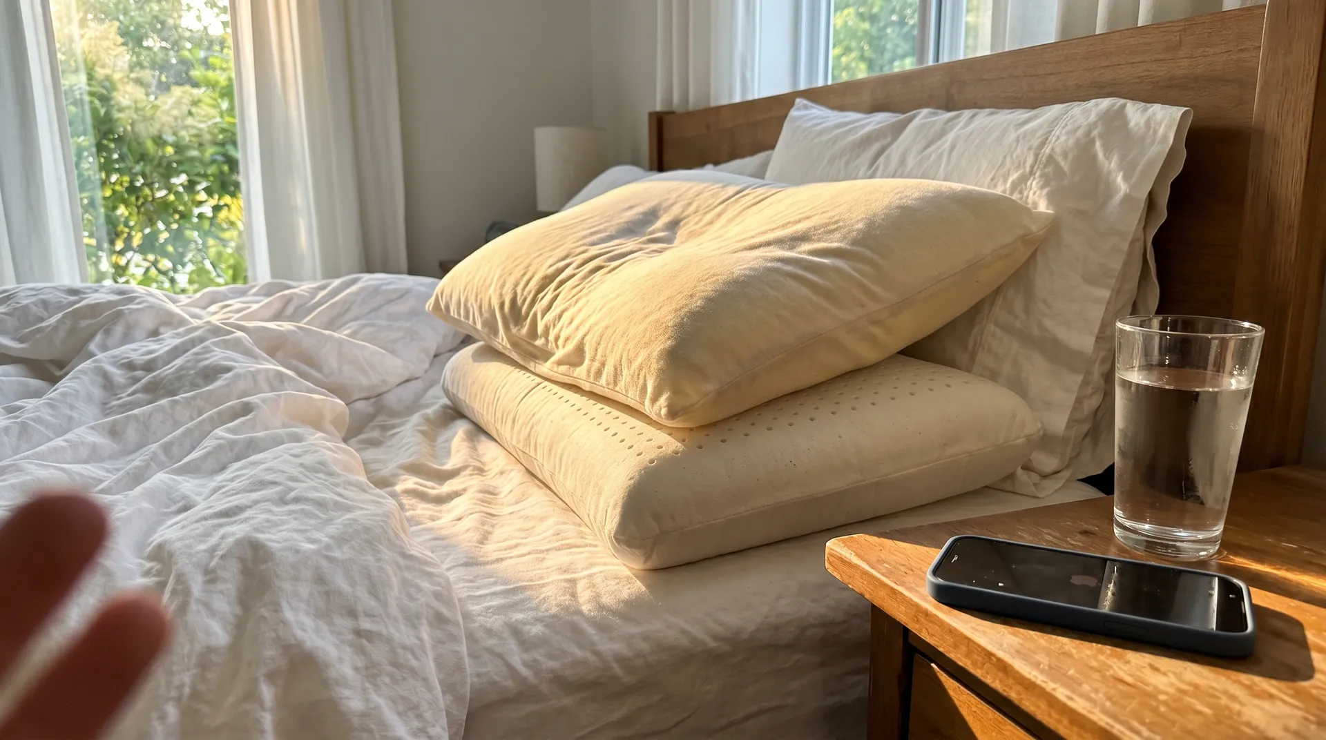 Sammenligning af memory foam og latex temperatur