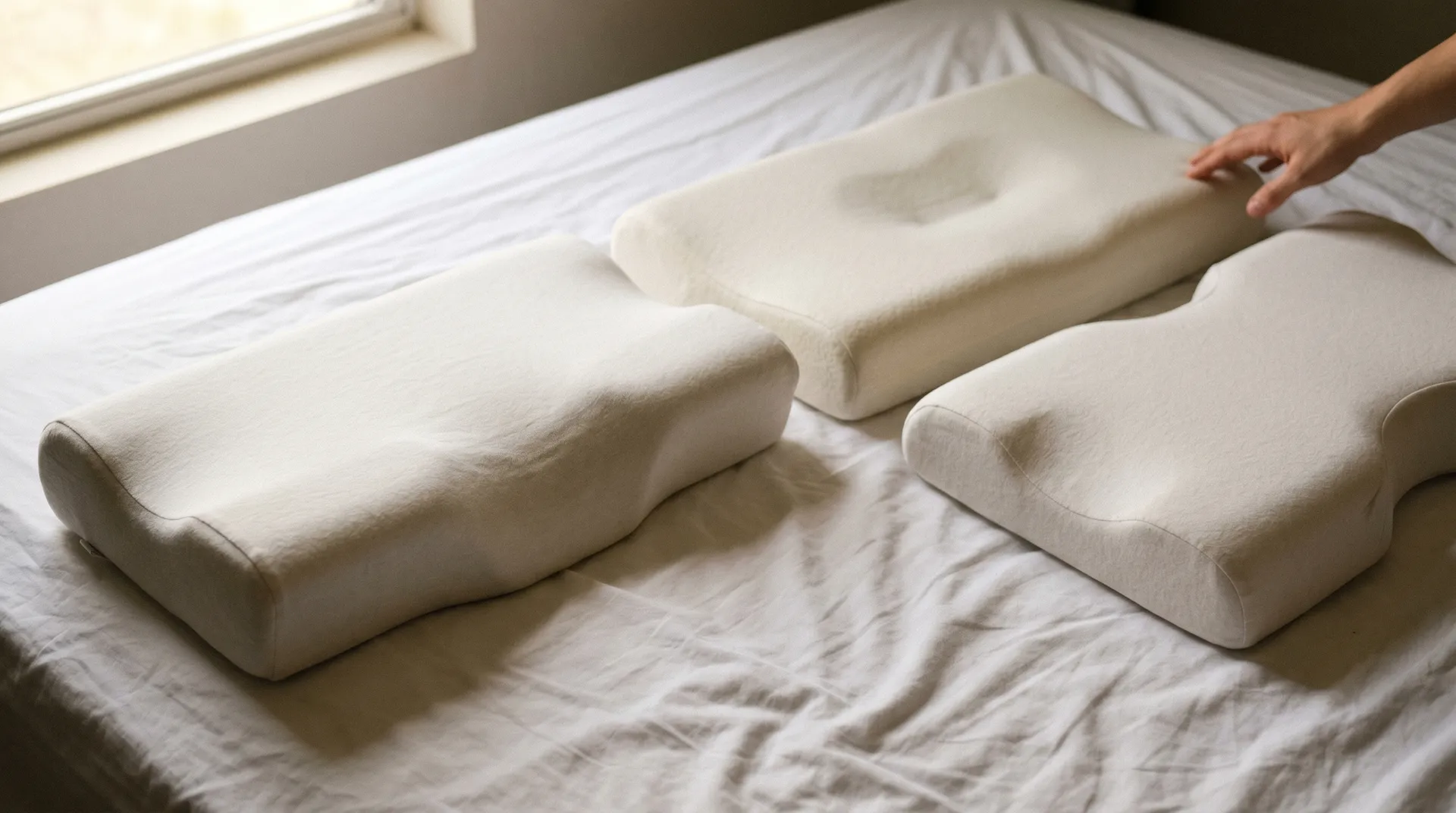 Illustration af de tre hovedsovestillinger