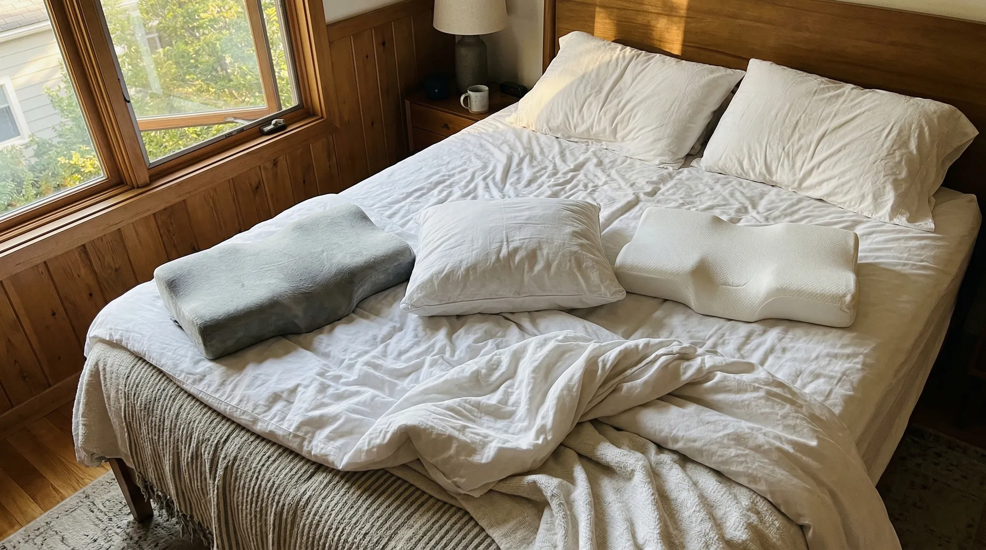 Bedste nakkepude 2026 — Test af 11 puder